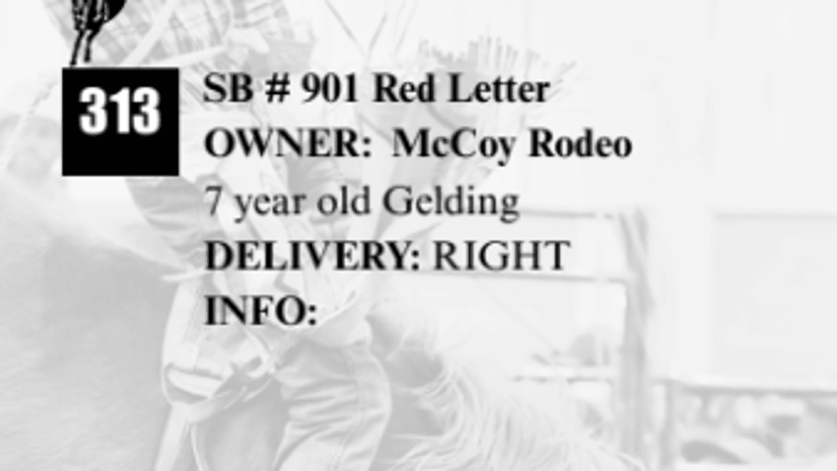 SB # 901 Red Letter