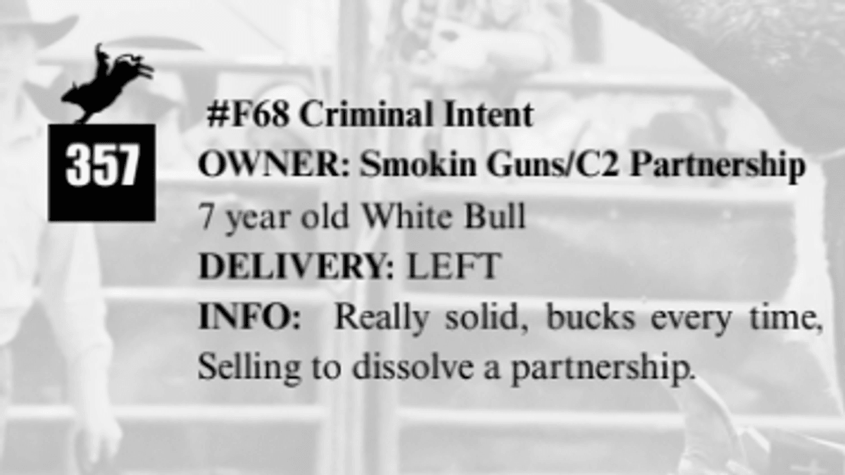 #F68 Criminal Intent