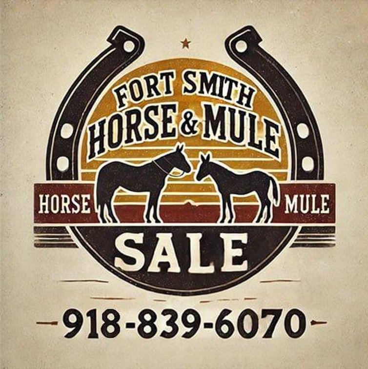 Image for Fort Smith Horse & Mule Sale - SATURDAY, FEBRUARY 21ST - Moffett, Oklahoma