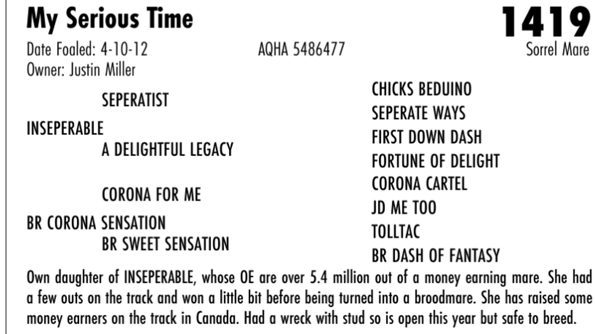 My Serious Time
