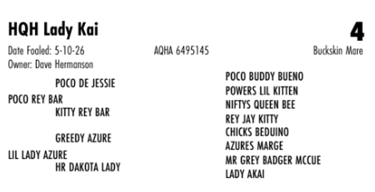 HQH Lady Kai