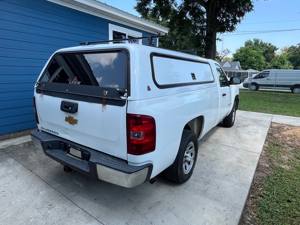 Image for 2010 Chevrolet Silverado 1500 Pickup - Long Bed – LEER Topper & BedSlide
