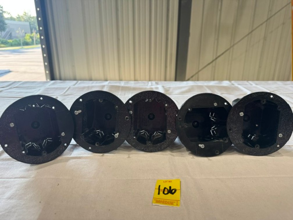 Pass & Seymour C1-18WAC Old Work Round Box, (5)