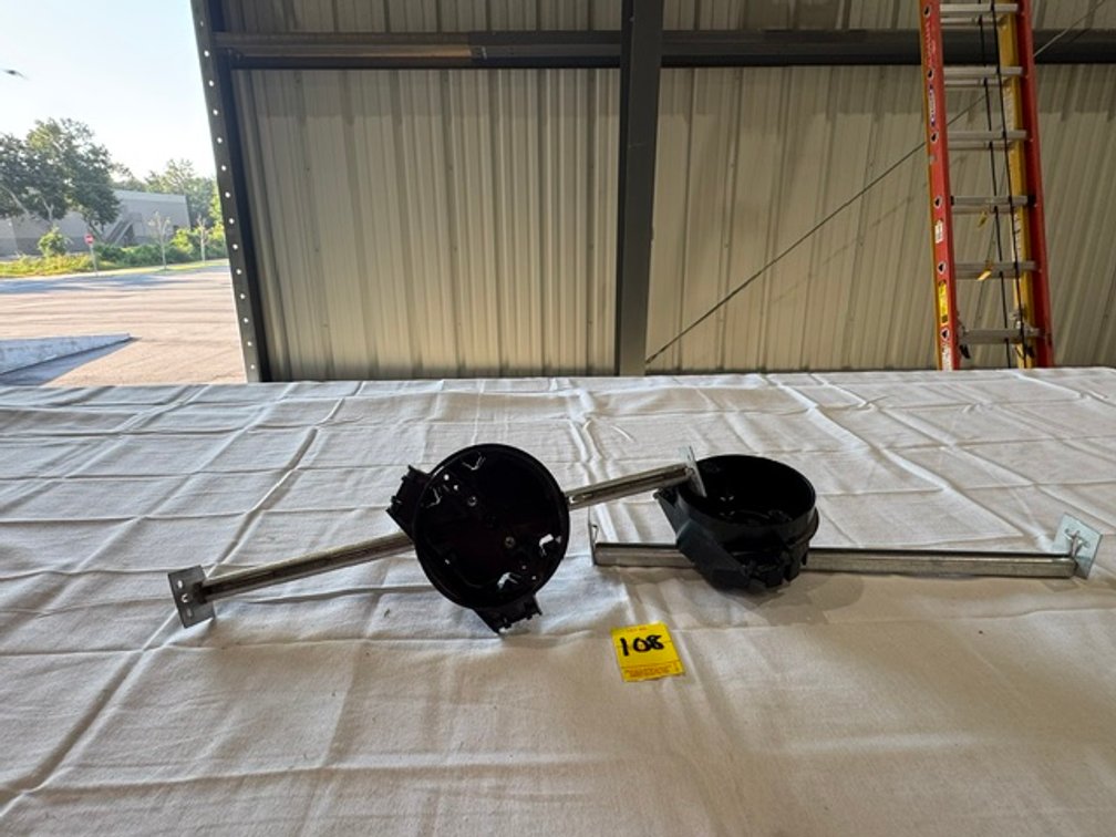 Pass & Seymour Legrand Ceiling Electrical Box, (2)