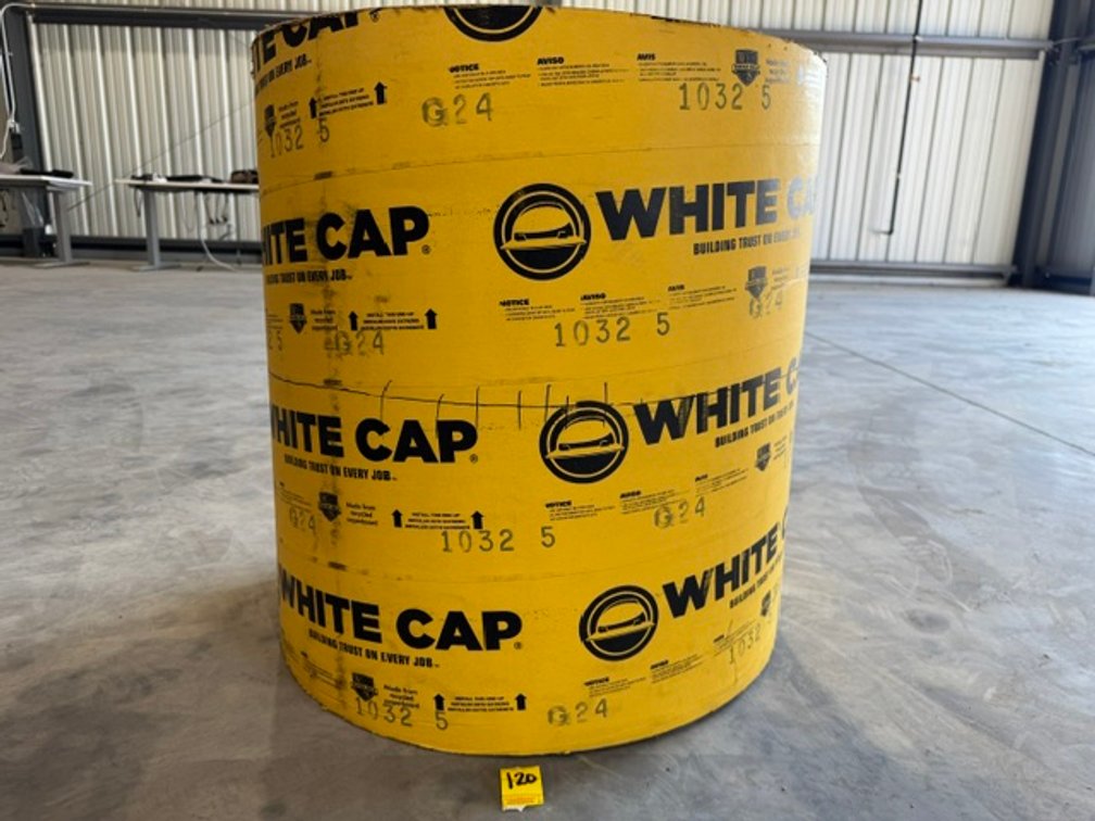 White Cap Concrete Column Forms, 24"W x 25-1/2"H