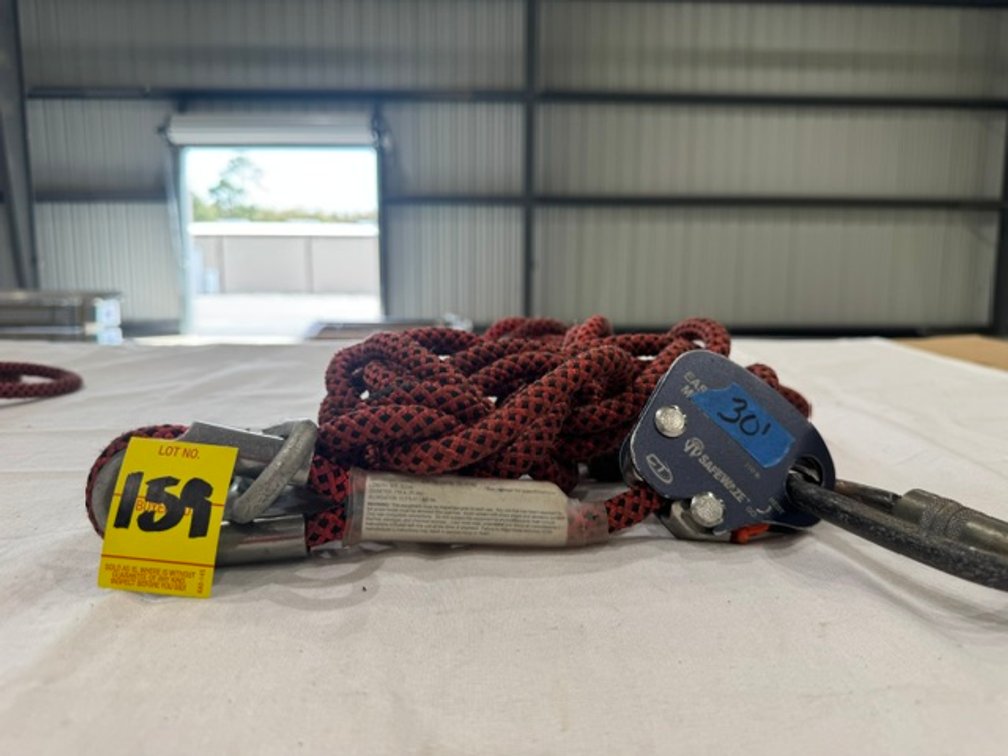 Safewaze 7/16", 30' Kernmatle VLL Rope, Fall Arrester