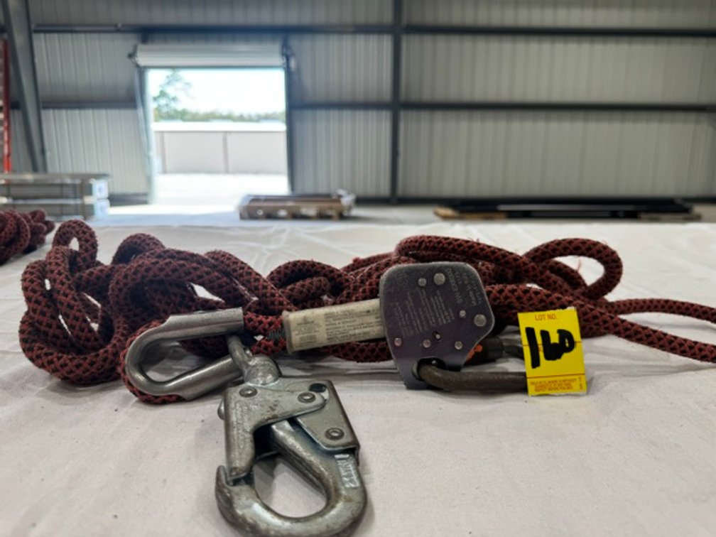 Safewaze 7/16", 30' Kernmatle VLL Rope, Fall Arrester