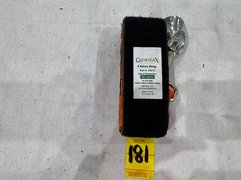 Guardian Fall Protection 4" Velcro Strap, Part# 10815