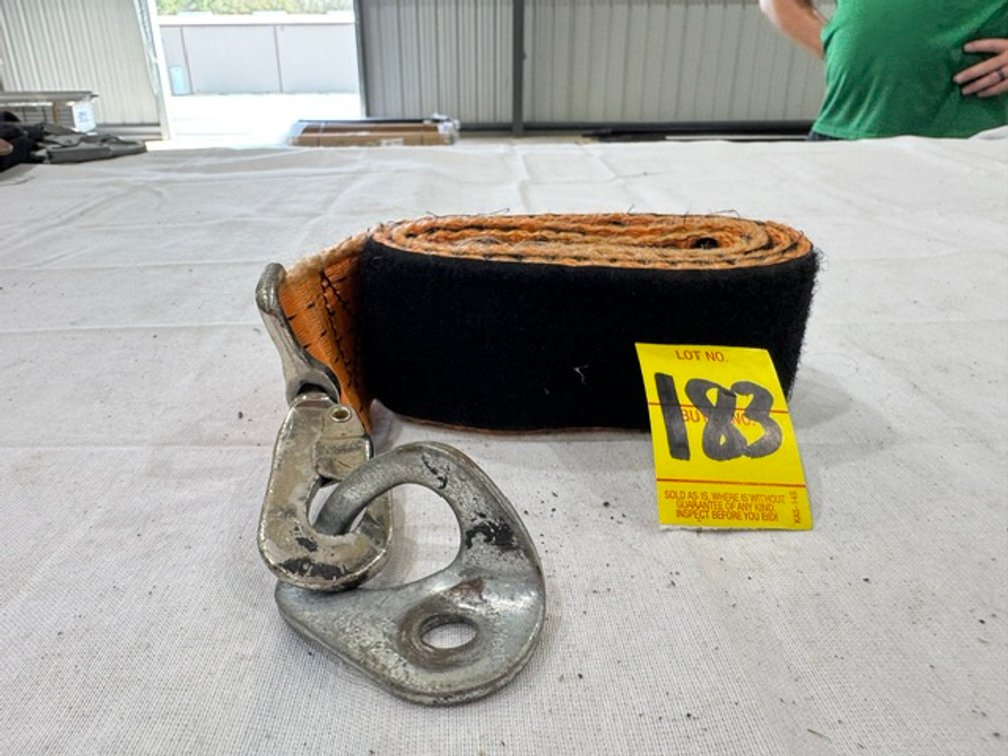 Tie Down Fall Protection 4" Velcro Strap, Climb Tech 25KN