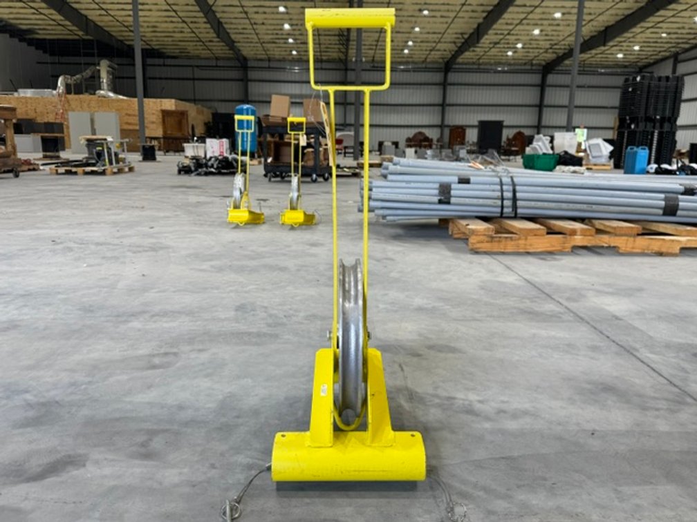 Tie Down Long Handle Hoisting Wheel With 12" Wheel