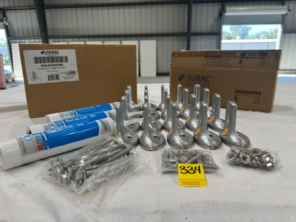 Unirac OO4085M Flashloc Comp Kit Mil & (3) Sealant