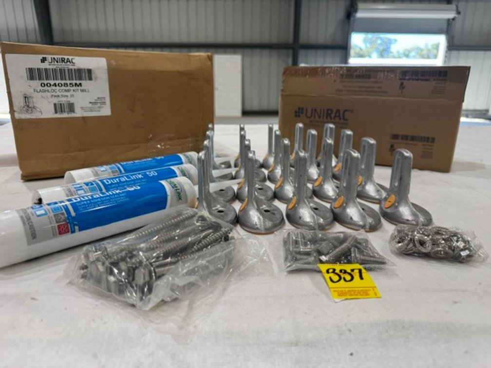 Unirac OO4085M Flashloc Comp Kit Mil & (3) Sealant