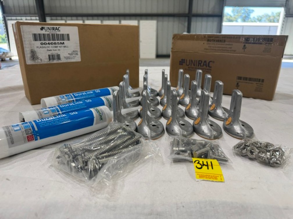 Unirac OO4085M Flashloc Comp Kit Mil & (3) Sealant