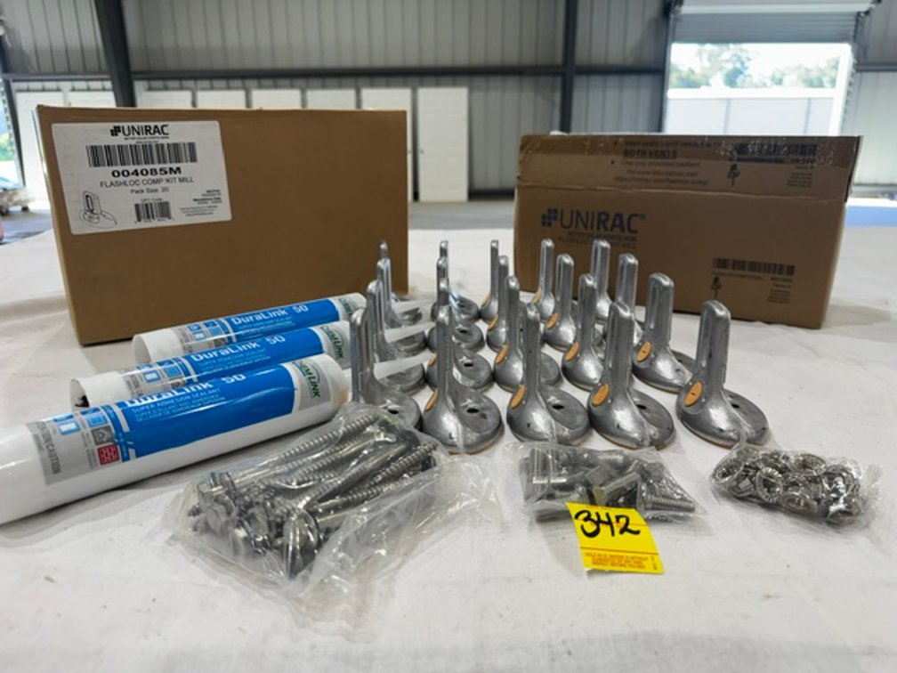Unirac OO4085M Flashloc Comp Kit Mil & (3) Sealant