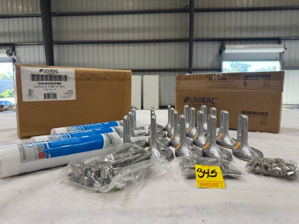 Unirac OO4085M Flashloc Comp Kit Mil & (3) Sealant