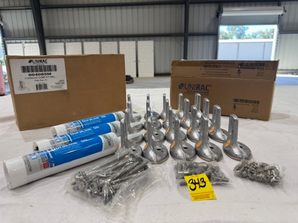 Unirac OO4085M Flashloc Comp Kit Mil & (3) Sealant