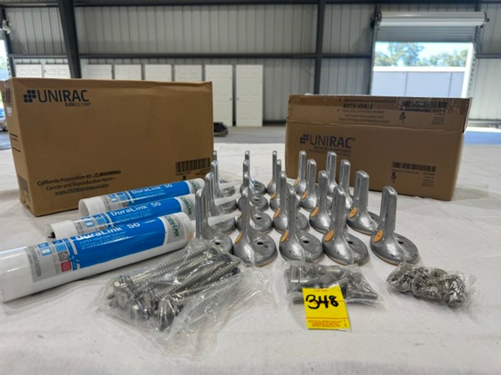 Unirac OO4085M Flashloc Comp Kit Mil & (3) Sealant