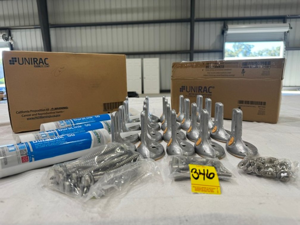 Unirac OO4085M Flashloc Comp Kit Mil & (3) Sealant