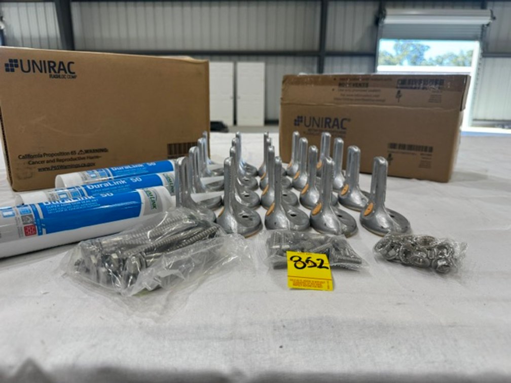 Unirac OO4085M Flashloc Comp Kit Mil & (3) Sealant