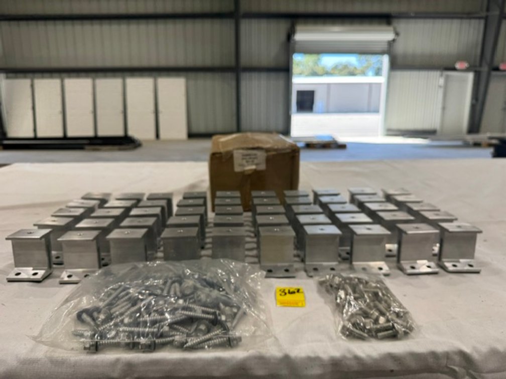 PM 9000-S KIT, RAC-240-602, Aluminum, 50 Units Per Box