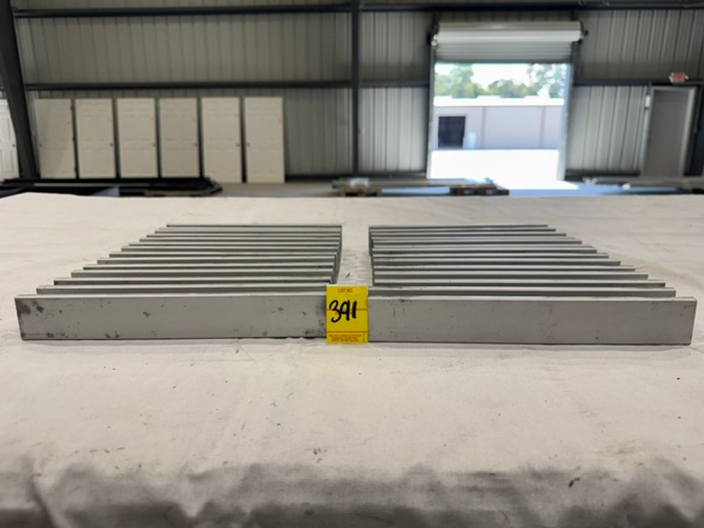 U-Shaped Channel, 11"W x 1-1/2"D x 1-1/4"H, Qty: 14