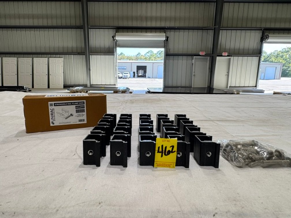 Unirac Stronghold Rail Clamp Dark, SHCLMPD2, Qty: 20