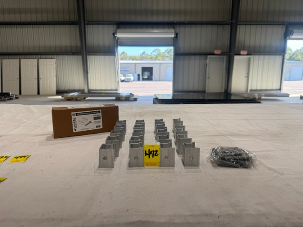 Unirac Stronghold Rail Clamp Mill, SHCLMPM2, Qty: 20