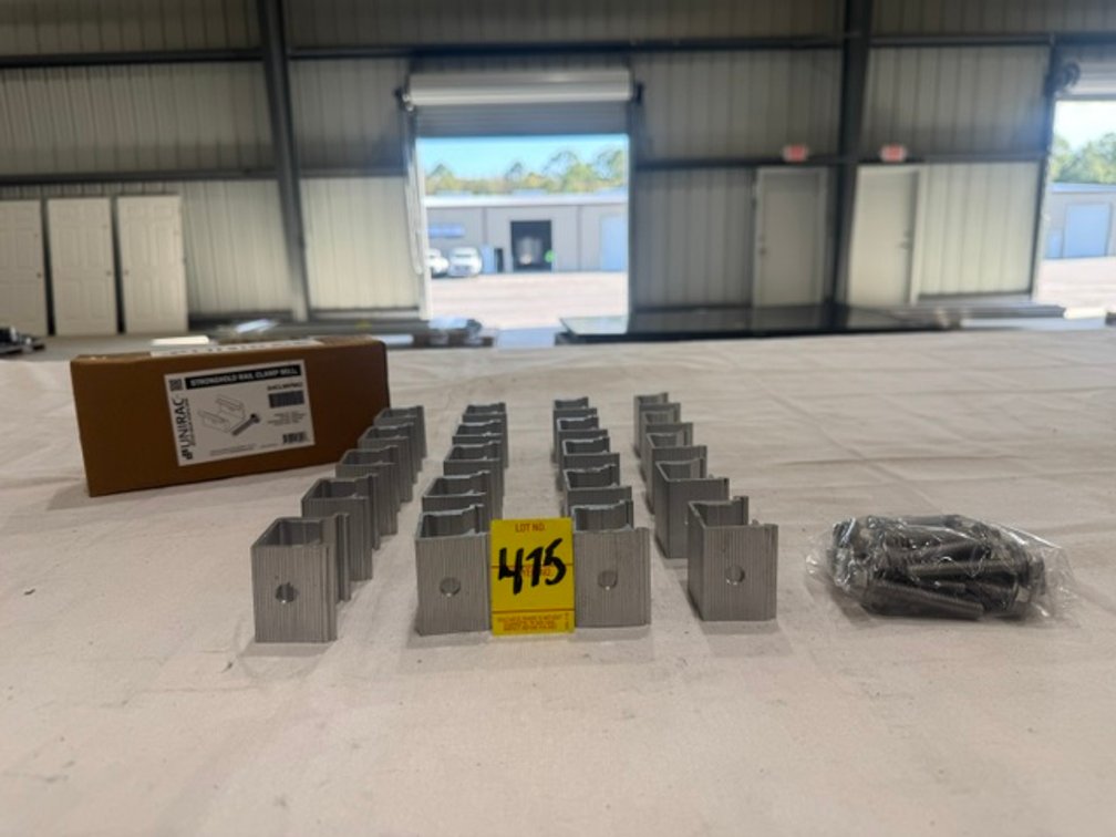 Unirac Stronghold Rail Clamp Mill, SHCLMPM2, Qty: 20