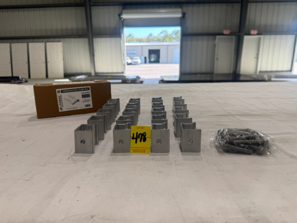 Unirac Stronghold Rail Clamp Mill, SHCLMPM2, Qty: 20