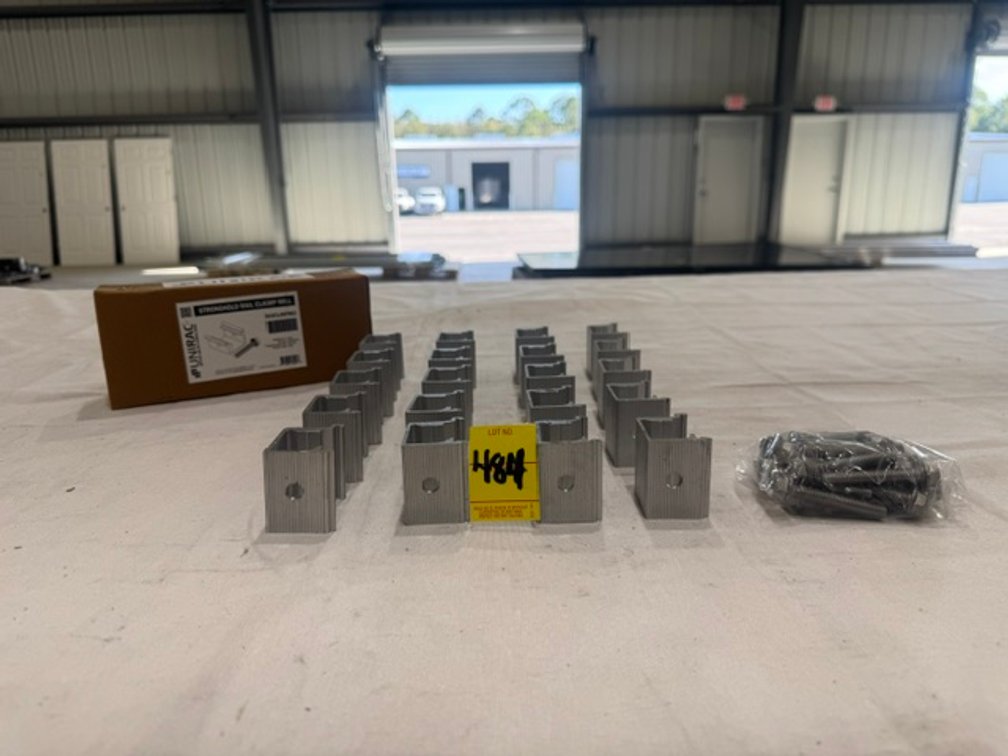Unirac Stronghold Rail Clamp Mill, SHCLMPM2, Qty: 20