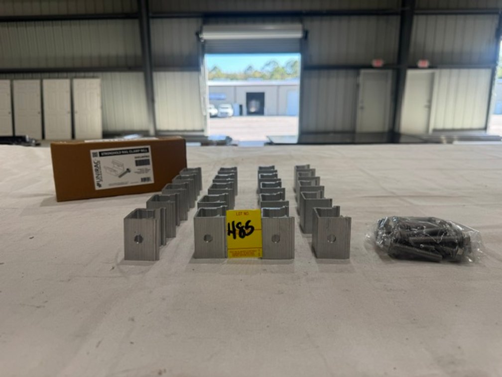 Unirac Stronghold Rail Clamp Mill, SHCLMPM2, Qty: 20