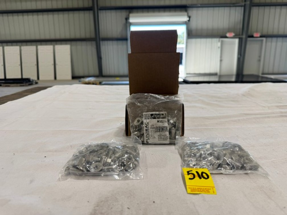 Unirac 3/8" L-Foot Hardware, (60) Screws & (60) Bolts