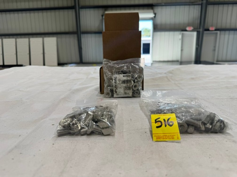 Unirac 3/8" L-Foot Hardware, (60) Screws & (60) Bolts