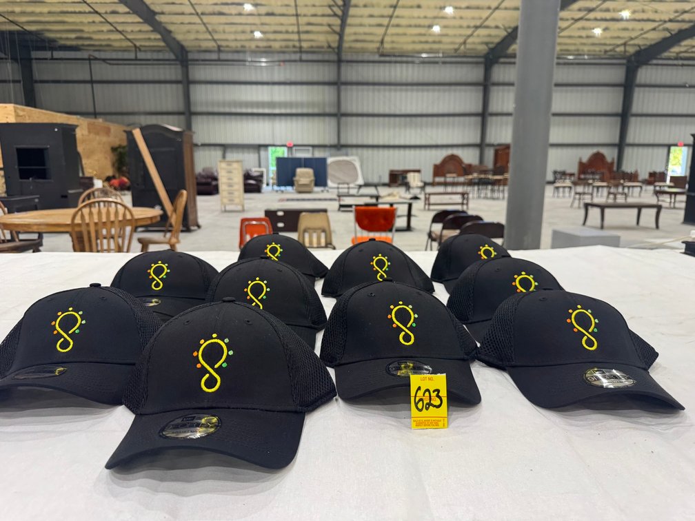 9 Forty SnapBack Hat, Black, QTY of 10