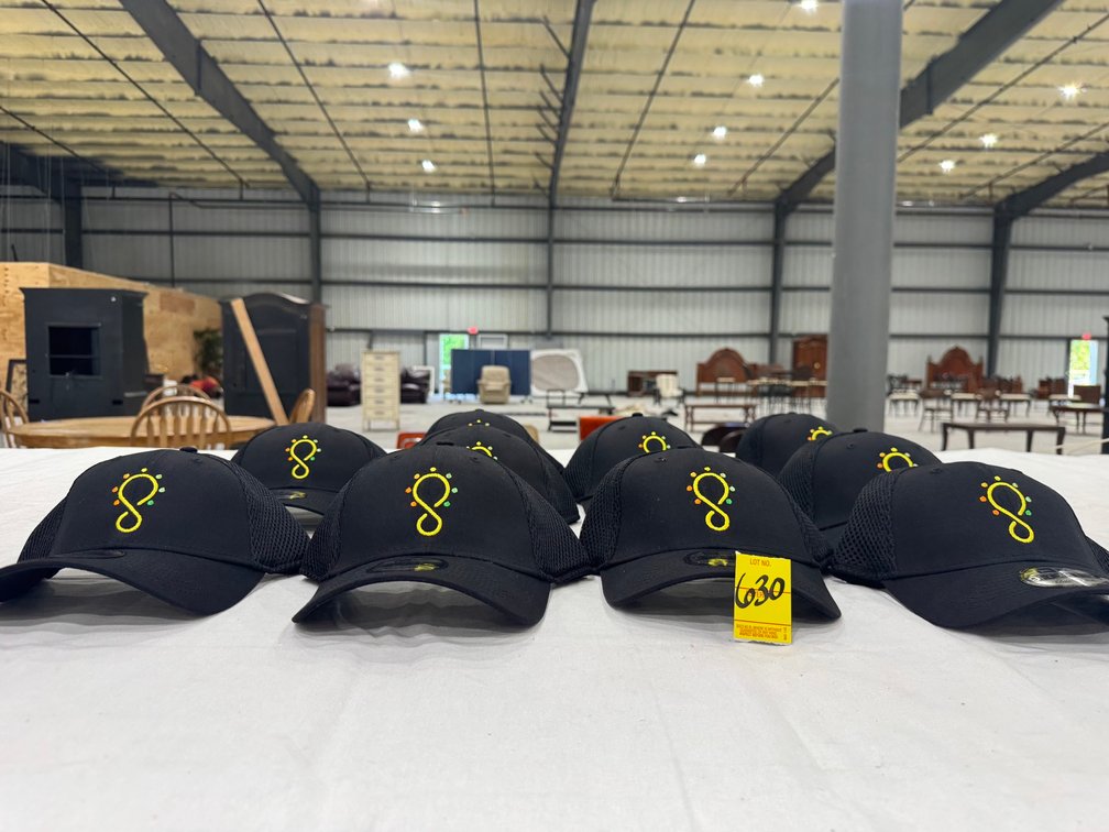 9 Forty SnapBack Hat, Black, QTY of 10