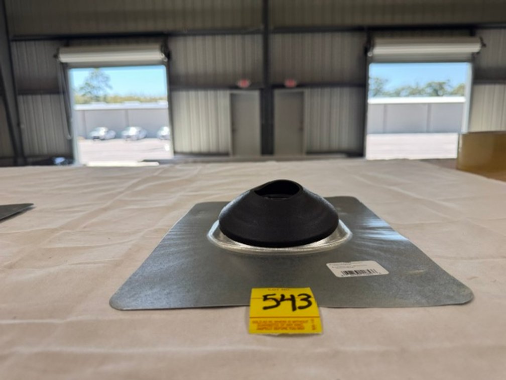Oatey 2" Galvanized No-Calk Roof Flashing