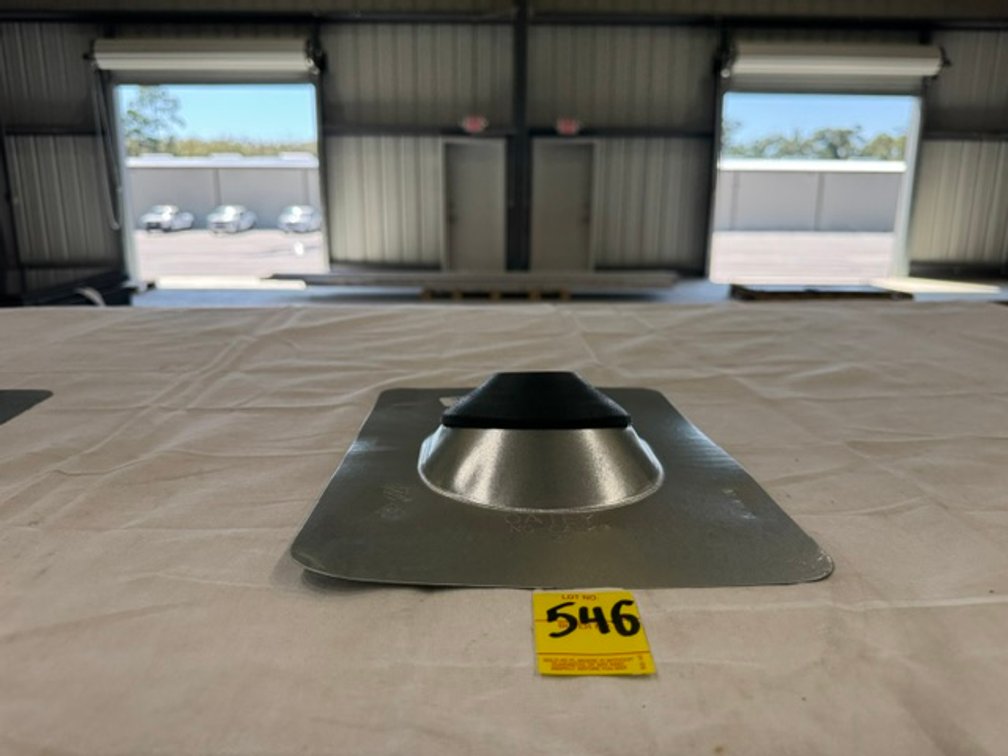 Oatey 2" Galvanized No-Calk Roof Flashing