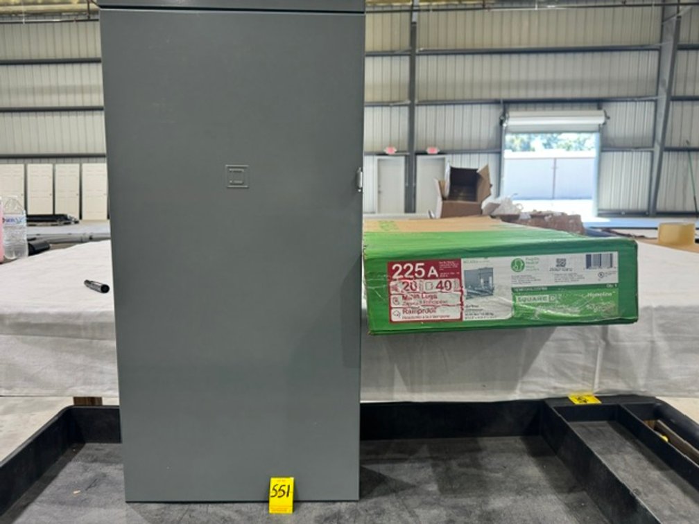Square D Homeline Main Lug Load Center, 225-Amp