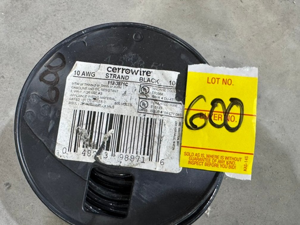 CERRO Wire 10 Gauge, Black