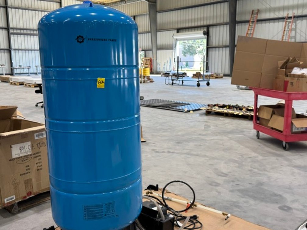 Metal Blue Reverse Osmosis Tank ARO - 30582B-B114