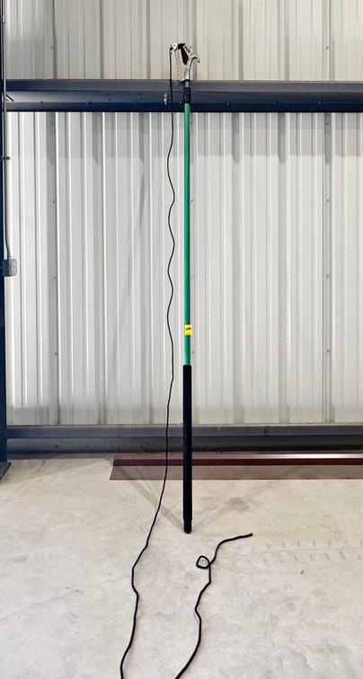 Extendable Pole Saw And Tree Pruner, Green Pole