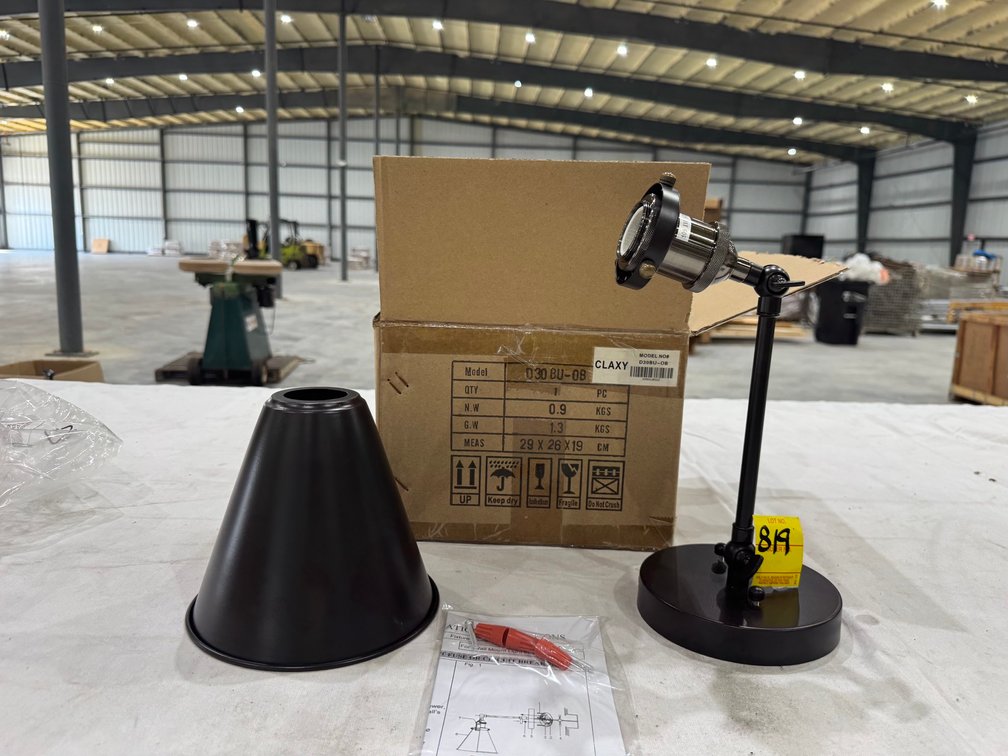 Claxy Adjustable Wall Lamp, Model: D30BU-OB, New In Box