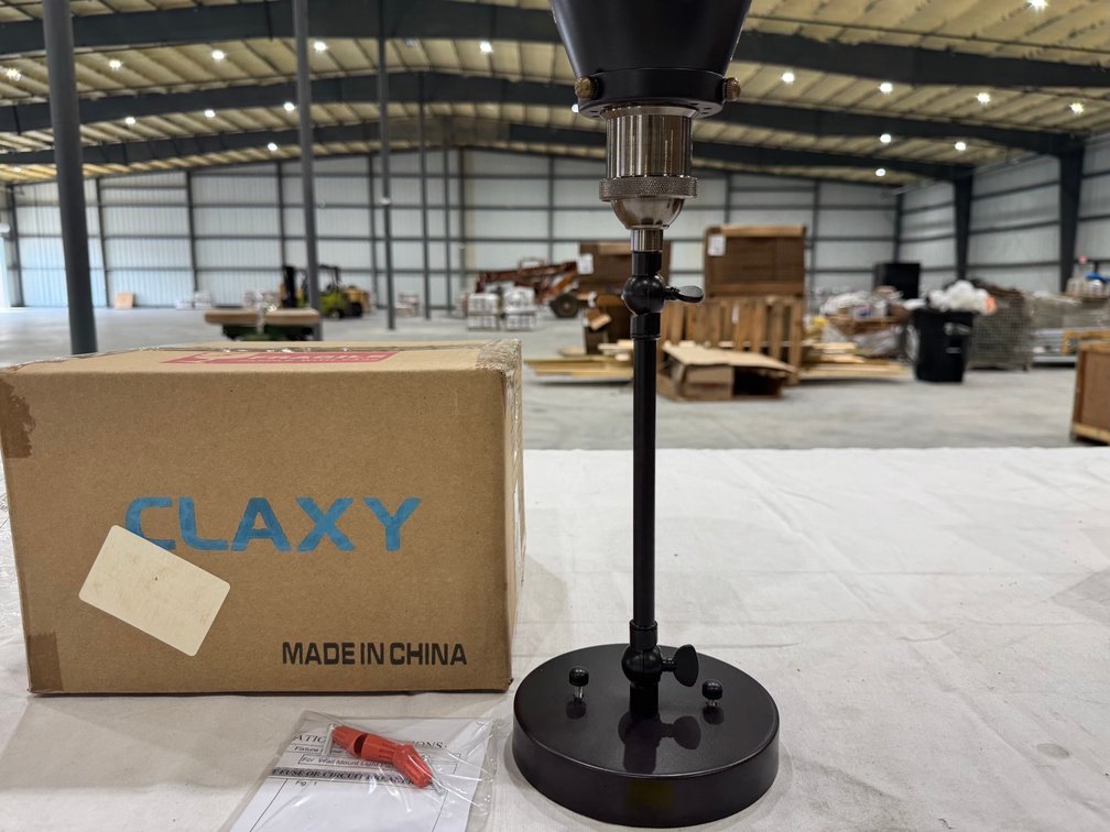 Claxy Adjustable Wall Lamp, Model: D30BU-OB, New In Box
