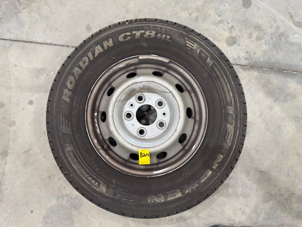 Wheel & Tire: Nexen Roadian CT8 LT Tire Mounted On A 16" Wheel