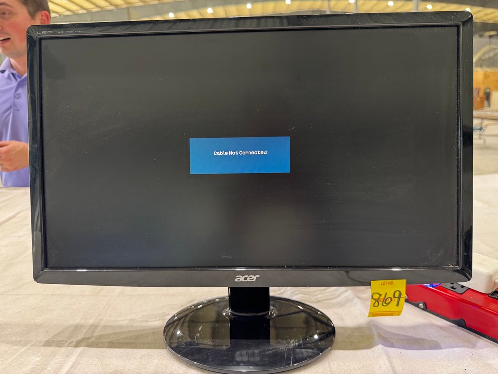 Acer 20" LCD Monitor, Model: S201HL
