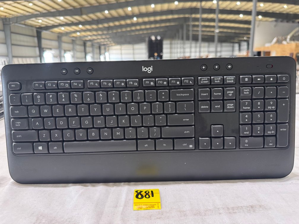 Logitech K540 Wireless Keyboard, P/N: 820-010196