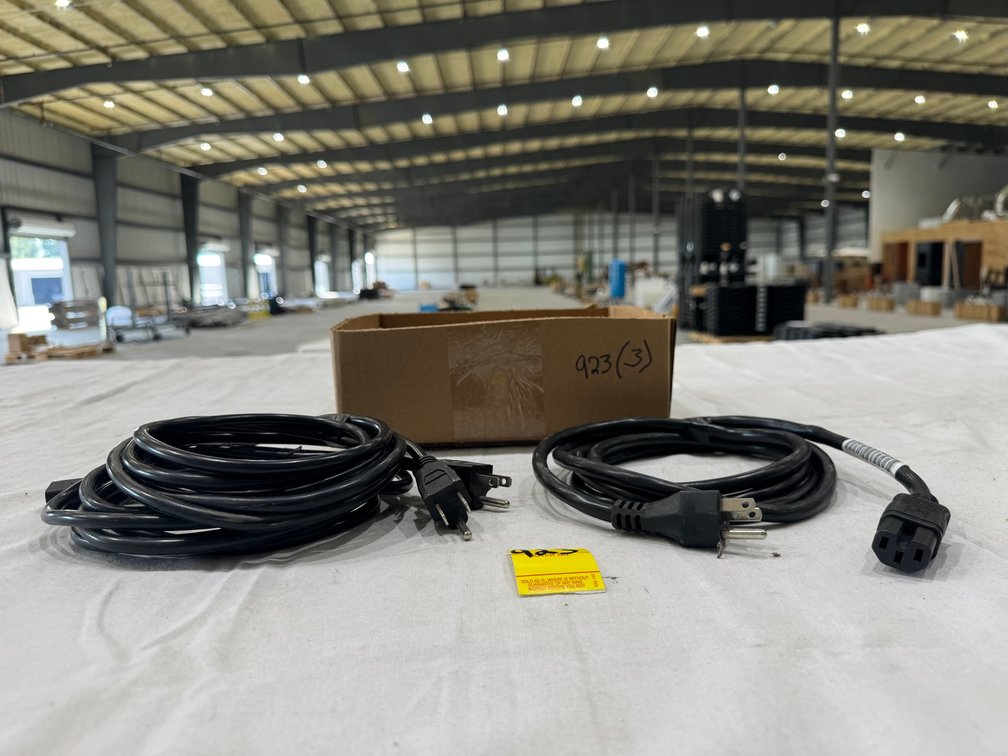 (3) Heavy Duty Monitor Power Cord