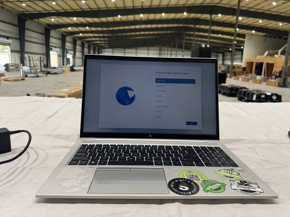 HP EliteBook, 15.6" Laptop With Power Cord