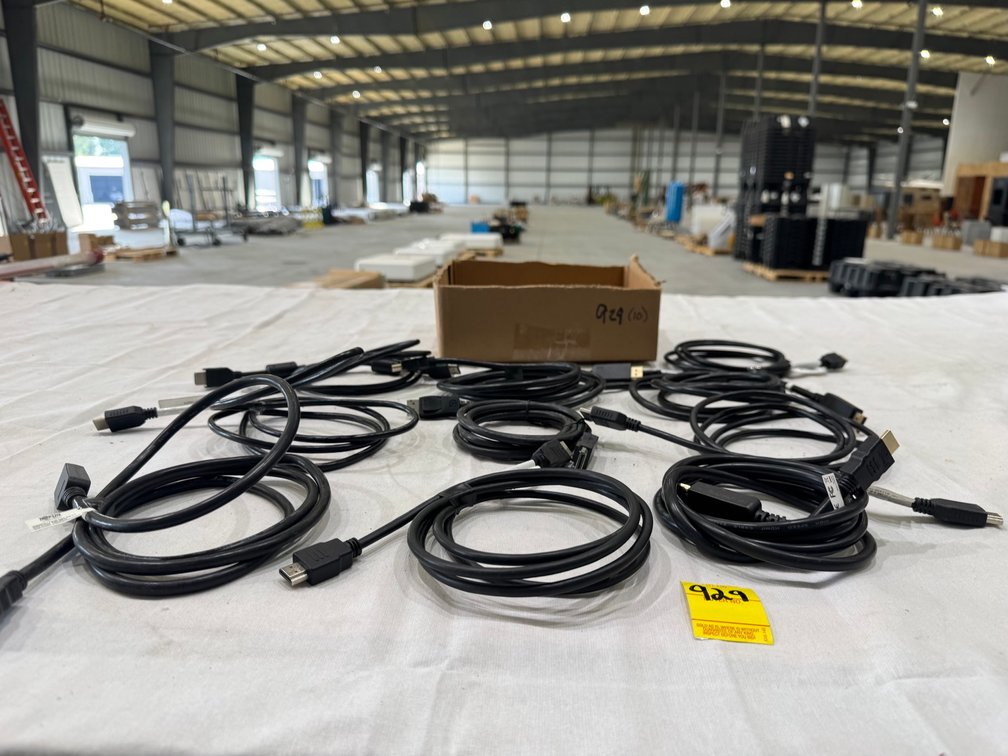 (10) HDMI Cables, 6'+/-