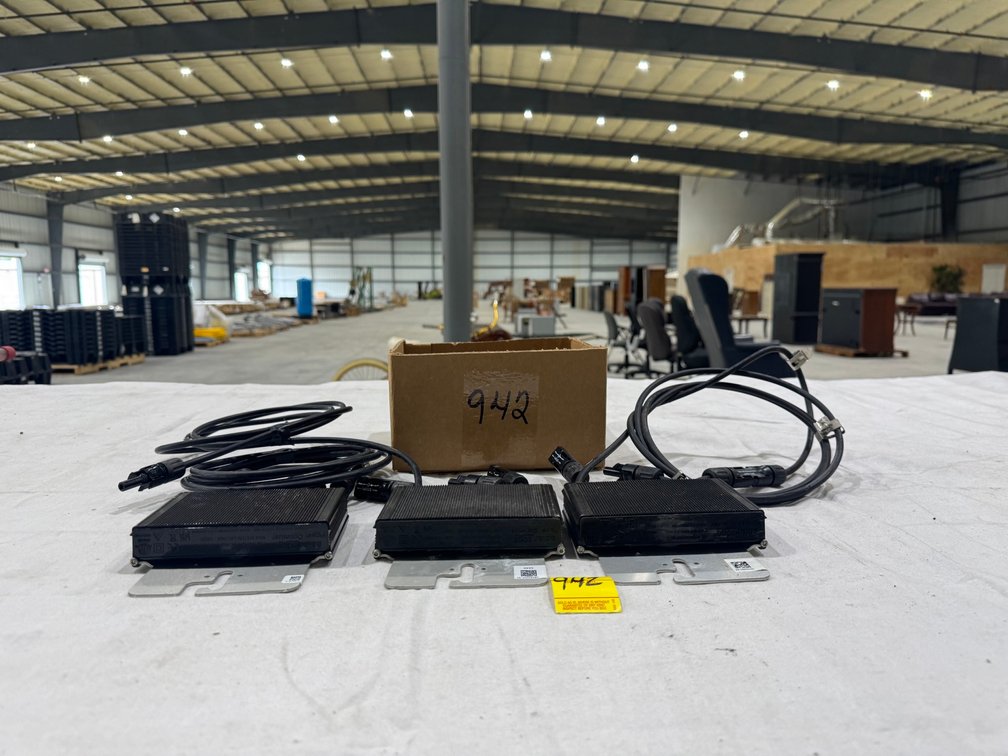 (3) Solar Edge S440 Power Optimizer, Model: S440-1GM4MRM
